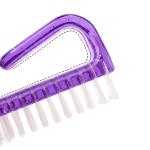 6pcs Big Handle Grip Nail Brush, Fingernail Scrub Cleaning Brush, Pedicure Cleaner Brushes.