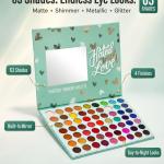 Color 63 Color Shimmery Finish Pressed Pigment Eyeshadow Palette (Multicolor, 69.5 g)