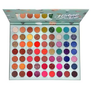 Color 63 Color Shimmery Finish Pressed Pigment Eyeshadow Palette (Multicolour, 69.5 g)