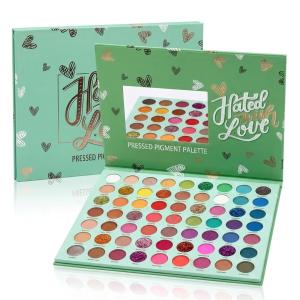 Color 63 Color Shimmery Finish Pressed Pigment Eyeshadow Palette (Multicolour, 69.5 g)