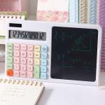 Desktop Big Calculator Writing Pad, 12-Digit Electronic with LCD Writing Tablet & Stylus Pen, Notepad Drawing Board..