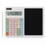 Desktop Big Calculator Writing Pad, 12-Digit Electronic with LCD Writing Tablet & Stylus Pen, Notepad Drawing Board..
