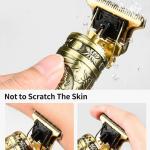 Vintage T9 Trimmer Men Beard Trimmer, Professional Hair Clipper, Adjustable Blade Clipper,