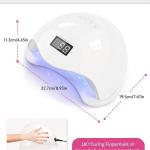 Nail Art Lamp Manicure Pedicure Tool ( Pack of 1)