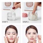 Compressed Facial Coin Face Mask Compressed Facial Whitening Tablet Face Mask Women and Girls ( 50 Coin).