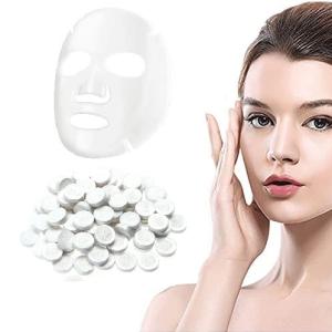 Compressed Facial Coin Face Mask Compressed Facial Whitening Tablet Face Mask Women and Girls ( 50 Coin).