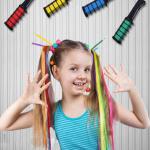 Hair Color Comb-Non Toxic Washable Hair Color Comb for Party Cosplay DIY (12Colors)