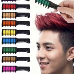 Hair Color Comb-Non Toxic Washable Hair Color Comb for Party Cosplay DIY (12Colors)