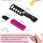 Hair Color Comb-Non Toxic Washable Hair Color Comb for Party Cosplay DIY (12Colors)