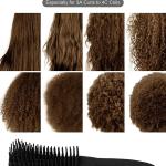Detangling Brush Multifunctional Octopus Hair Comb Scalp Massager(1 Piece) Black.