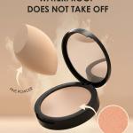 OCEAN BEAUTY Waterproof Full Coverage 2in1 Oil Control Loose Dry Compact Face Powder 1 Pcs