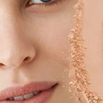 OCEAN BEAUTY Waterproof Full Coverage 2in1 Oil Control Loose Dry Compact Face Powder 1 Pcs