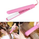 Mini Electronic Hair Crimper and Curler - Multicolor( Pack of 1).