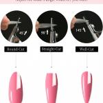 Nail Tip Cutter for Adults - Professional Clipper Nailcutter - Random Colour (Pack Of 1).