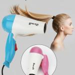 Professional Mini Hair Dryer, 1000 Watts, Multicolor( Pack of 1).