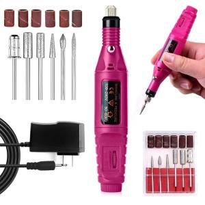 Electric Nail File Drill Kit Polishing Grinder Engraving Pen Manicure Pedicure Machine Tool( 1 Pcs).