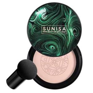 Mushroom Head Make up Air Cushion BB Cream Waterproof Liquid FOUNDATION (Pack o f 1).