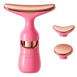 3 In 1 Electric Face Massager ,(Pack of 1) Pink