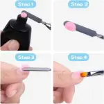 Poly Gel Nails, Poly Gel Brush Pen Block Buffer(1 Piece).