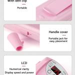 Nail Drill Machine Portable Rechargeable nail Care Kit Electric Nail Drill Pen  1 Pcs