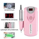 Nail Drill Machine Portable Rechargeable nail Care Kit Electric Nail Drill Pen  1 Pcs