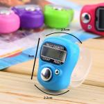 False Multiuse Mini Hand Tally Finger Ring Counting Device, Jap Counting Device for Mantra Jaap, Digital Head Electronic Tally Counter, 5 Digit (99999)...