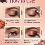 OCEAN BEAUTY Makeup Book Eyeshadow Highlighter Blusher Contour Concealer Palette (1 Piece).