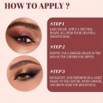 40 Color Fashion Eyeshadow Palette For Professional Make Up (Pack Of 1).