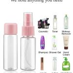 Plastic Portable Travel Size Empty Bottles for Makeup Cosmetic  (Pack of 1).