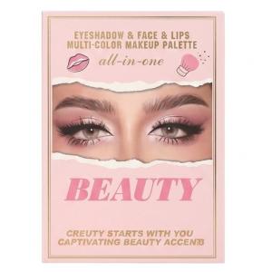 Multipurpose 5 in 1 makeup book Eyeshadow 1 Pcs