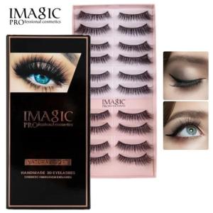 Handmade 3D Eyelashes NATURAL Set Of 10