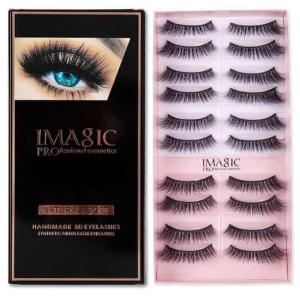 Handmade 3D Eyelashes NATURAL Set Of 10