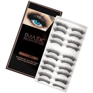 IMAGIC Professional Handmade 3D Eyelashes 10 Pair