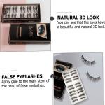 Handmade 3D Eyelashes NATURAL Set Of 10
