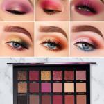 18 color eyeshadow plate Pack of )Multicolor.