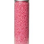 Rose Natural Pink Hard Beans (Bottle) strapless no pain bikini Wax (Pack of 1).