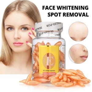 Facial Capsules for Glowing Skin Aloe Vera And Vitamin E  (60 g) 1 Pcs
