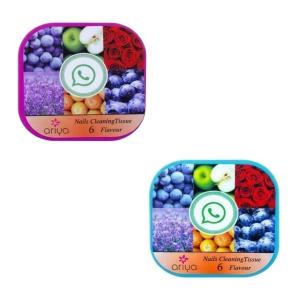 Nail Polish Remover Pads, Nail Cleaning Tissues.(pack of 2)