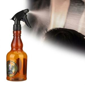 Spray Bottle Hair Sprayer Barber Bottle Accessory(Brown) 1 Pcs