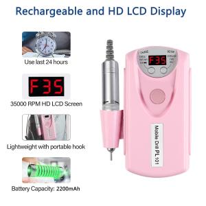 Nail Factory India Nail Drill Machine Nail Art Drill Machine Nail Art (Random Color) 1 Piece
