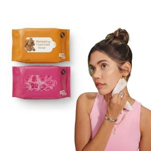 Refreshing Wipes / Face Wipes / Facial Tissue Pack of 2