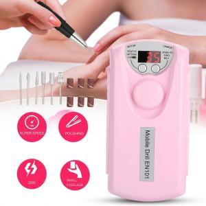 Nail Drill Machine Portable Rechargeable nail Care Kit Electric Nail Drill Pen  1 Pcs
