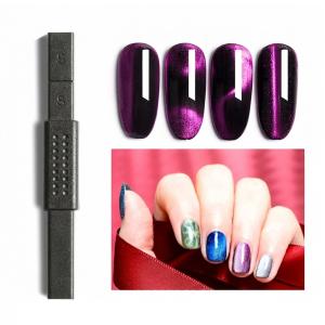 3D Cat-Eye Magnetic Stick 3D Line Strip Magnetic Board Nail Polish Tool(1 Piece)