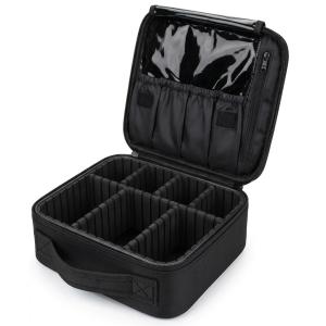 Professional 16 in 1 layer Makeup Case Organizer Bag for Women Travel Cosmetic Kit Storage