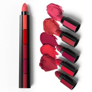 Red Edition 5 in 1 Matte Lipstick (Red, 7.5 g)  (Multi, 7.5 g)