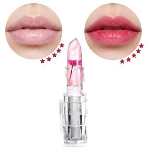 OCEAN BEAUTY Magic Temperature-Changing Color, Jelly Finish Lipstick  (Pink, Red) 1 Pcs