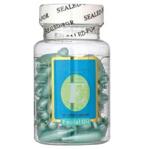 Facial Capsules for Glowing Skin Aloe Vera And Vitamin E  (60 g)