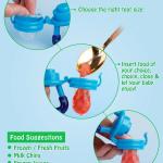 Fruit Feeder for 3 to 12 Months Babies (Pack of 1) Blue