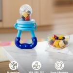 Fruit Feeder for 3 to 12 Months Babies (Pack of 1) Blue