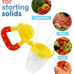 Baby Fruit Feeder Pacifier Nibbler for Fruit Feeder Teether (1 Piece).